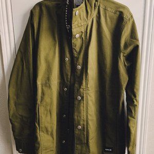 Authentic Hurley Overcoat w/ Hoodie (Large)